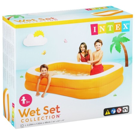 Mandarin inflatable pool, 229 x 152 x 48 cm, from 3 years old, 57181NP intex-2