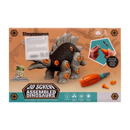 The designer of the screw "parasaurolof", with a screwdriver, 28 elements-6
