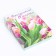 Gift box team "Tulips" 16.5 x 12.5 x 5.2 cm
