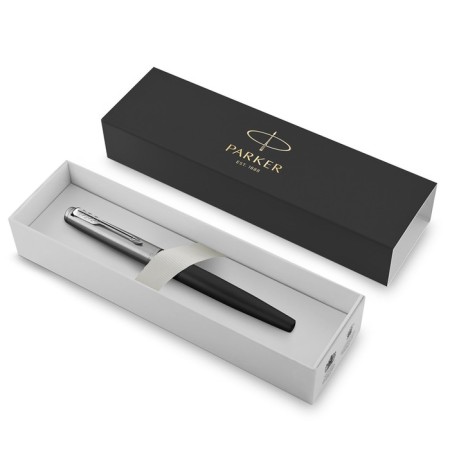 Feature handle Parker Jotter Core F63 Bond Street Black CT M, stainless steel case-2
