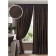 Set of curtains on braid Pudra, size 400x270 cm