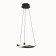Suspended chandelier Mantra Infinity, LED, 2500LM, 2800K, 300 mm, brown color