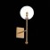 Wall lamp ST LUCE. SL1205.301.01. Sandro. 1x5 W, G9, 4000K, 15x42 cm, brass color