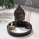 Garden of Stones with a stand for incense "Silence", 17.5x17.5x17.5cm, concrete