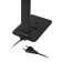 LED desktop lamp, black color