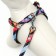 The ammunition set is two-layer, size S, leash 120 x 1 cm, Osh 24-38 cm, OG 29-41 cm, multi-colored