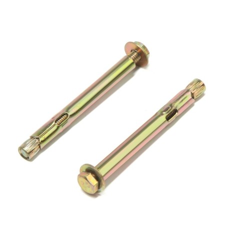 Anchor bolt of scrap, galvanized, 8x80 mm, 125 pcs