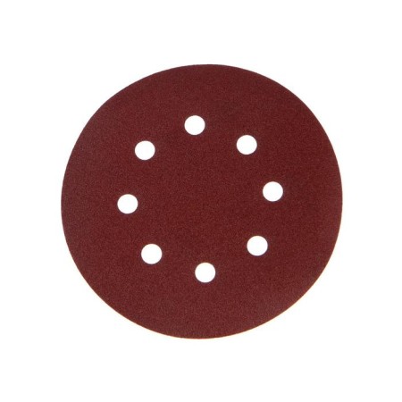 Circle of abrasive grinding under the "Velcro" tundra, perforated, 150 mm, P150, 5 pcs.-4