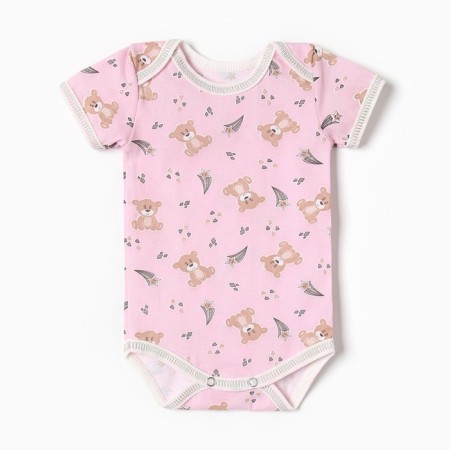 Body Bloom Baby Bear with Cor. Sleeve, p. 68 cm, pink