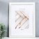 Photo frame plastic "Mira" 25x35 cm white (plastic screen)
