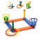 Ring Right Shard, 2 balls, 2 rings, 16.5 x 35 cm