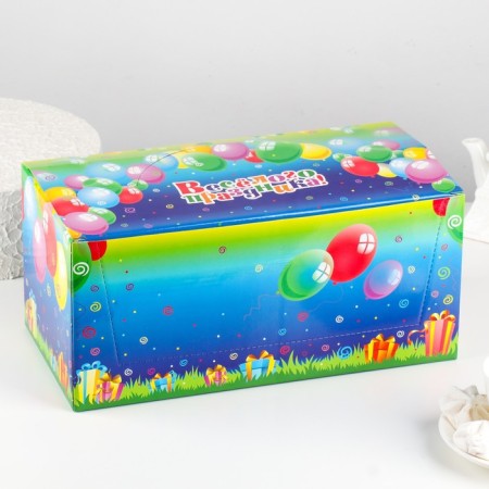 Show Box with candles for the cake numbers "Golden Disor" 10.2 cm, 50 pieces-2