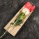 Packet-cone for flowers, "this is for you", craft+ red, 14x40 cm