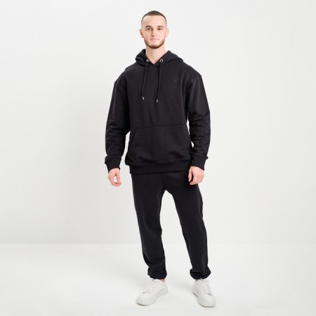 Male costume (sweatshirt/pants), black color, size 48 (l)-5
