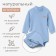 Bodi-waterolazka children's minku, dusty blue color, height 74-80 cm