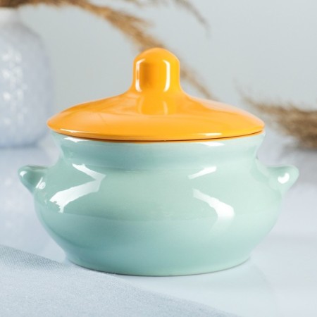 Set of pots "Pancake" 4x0.5l, rainbow mix-1
