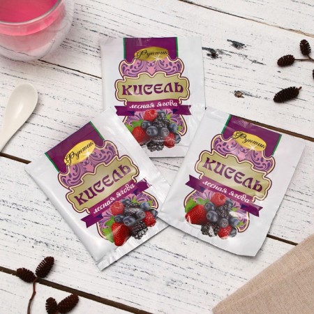 Кисель "Фунтик" со вкусом лесной ягоды, 30 г-1