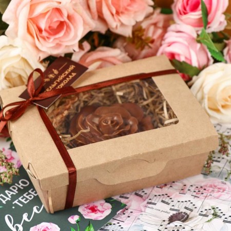 Chocolate figure "Rose", 60 g-1