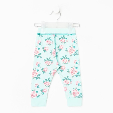 Pants baby, mint color, height 68 cm-1