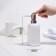 Savanna Bathroom Accessories set, 3 items (soap dish, soap dispenser 400 ml, glass), ceramics, white color