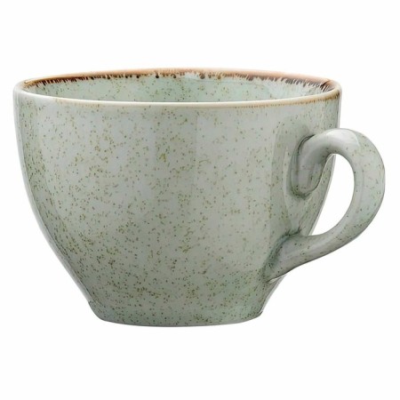Coffee cup Kutahya Porselen Pearl Lima, green color