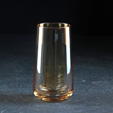 Glass glass "Genoa", 500 ml, gold color
