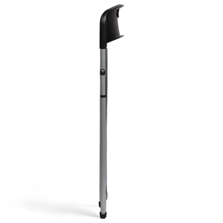 Folding chair on a metal frame, black color-6