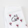 Women's socks "Pussy with a glass" Color white, size 23-25