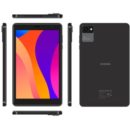 Digma Optima 8305c 4G SC9863A (1.6) 8C RAM3GB ROM32GB 8 "IPS 1280x800 3G 4G Android 102942-8