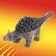 Dynosauri set "Jurassic period", 6 figures
