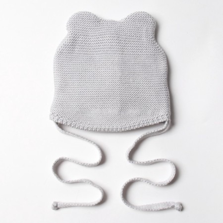 Children's hat minku rr 46-48, gray color-6