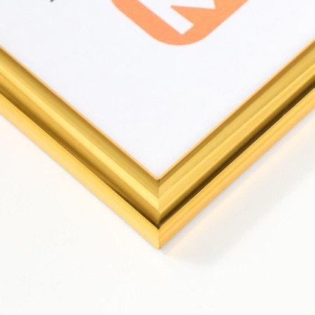 Photo frame plastic 30x40 cm gold (111)-2