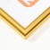 Photo frame plastic 30x40 cm gold (111)