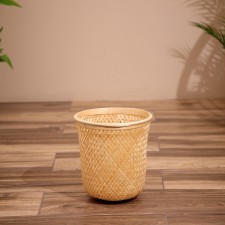 Wicker basket, from bamboo 22x22x25 cm