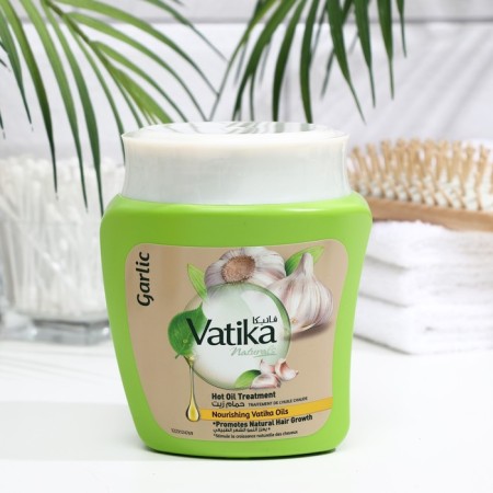 Dabur Vatika Garlic hair mask for brittle and dropping hair, 500 g
