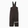 Pants are children insulated, black color, height 146 cm