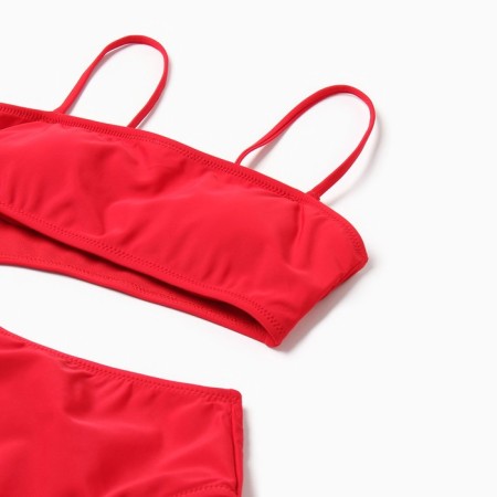 Swimsuit Assed female minku color red, size 44-5