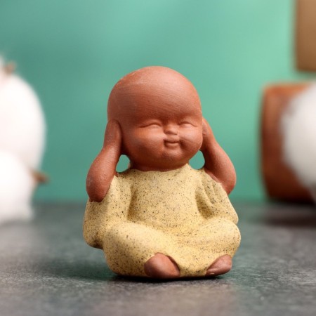 Figure "I do not hear anything - Kikazaru" 4,5x3.5cm