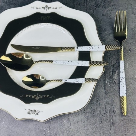 A set of cutting devices Lenardi, stainless steel, 24 items