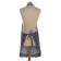 Apron Ethel "Golshek" centers a gray 78 x80 cm, 100% p/e