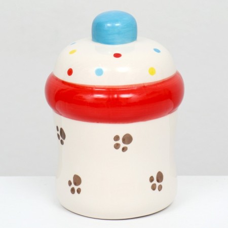 House for rodents "bottle" ceramic, 9.2 x 9.2 x 13.5 cm-3