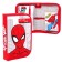 Penal frame, 1 section, 140x210x40 mm, folding pocket, fabric, spider-man