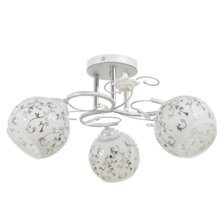 Ladel chandelier 3he27 40w is white 50x50x25 cm Bayerlux