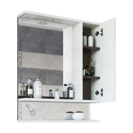 Cabinet-mirror Texas 60 wenge/Northern tree light, right-2