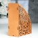 Papers stand "Summer flowers" for A5, MDF, Oak, 9.5x18.5x24.5 cm