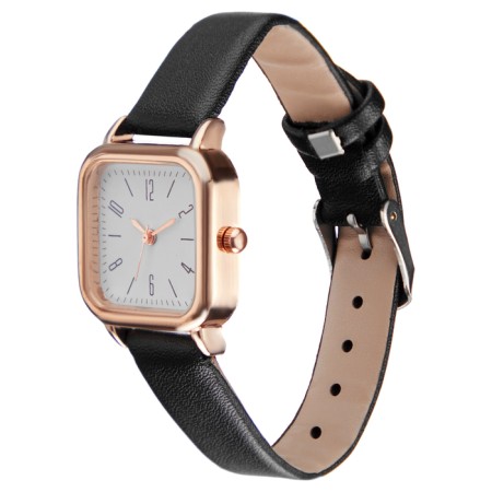 Women's watch, 2.6 x 2.6 cm, gold-2