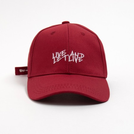 Minaku baseball cap, red color, size 56-58-7