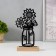 Suvenir Metal "Sunflower in the Bank" Black 5x11.5x22 cm