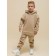 Baby trousers, height 110 cm, sandy color