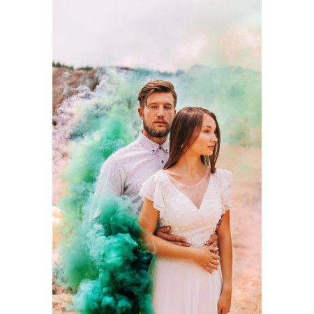 Color smoke green, charge 1.75 inch, maxi, very high intensity, 30 seconds-5